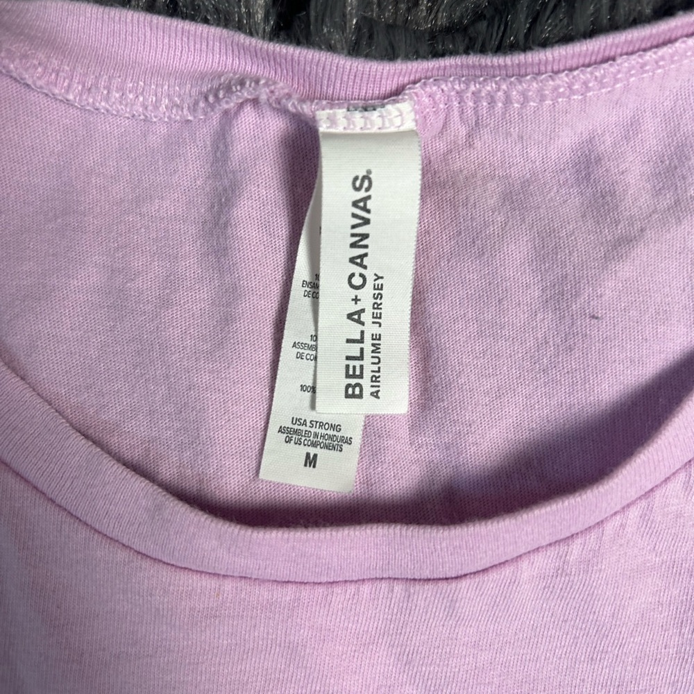 Bella Canvas Light Purple T-Shirt